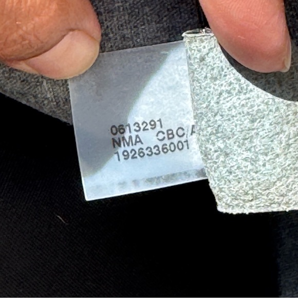 Longchamp Small Handbag Black Nylon Tan Leather Le Pliage Top Handle - Picture 15 of 16